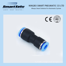 Plastic Material Union Straight Quick Push in Pneumatic Tube Fitting